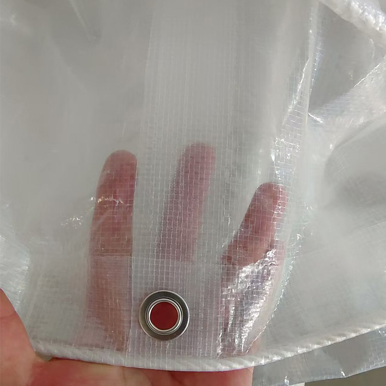 Wytrzymała, przezroczysta plandeka PE